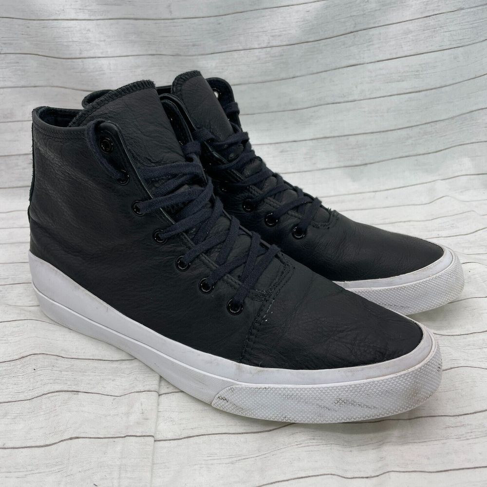 Converse Black and White High-Top Sneakers